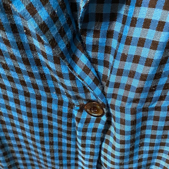 Roaman’s Blue and Black Checkered Blazer size 3X - Picture 12 of 14